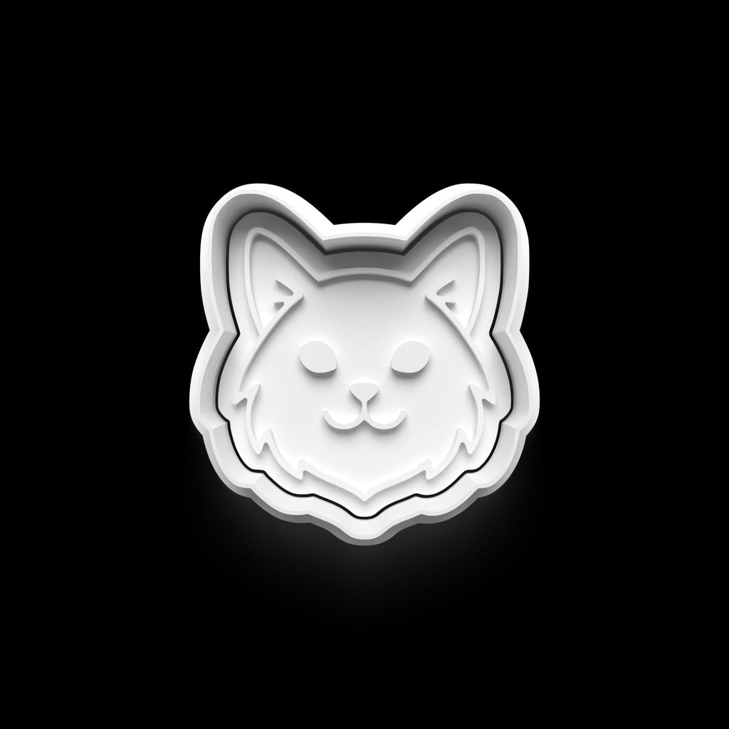 Cat Theme: 3D Printed Fondant , Clay Cutter, Cookie cutter