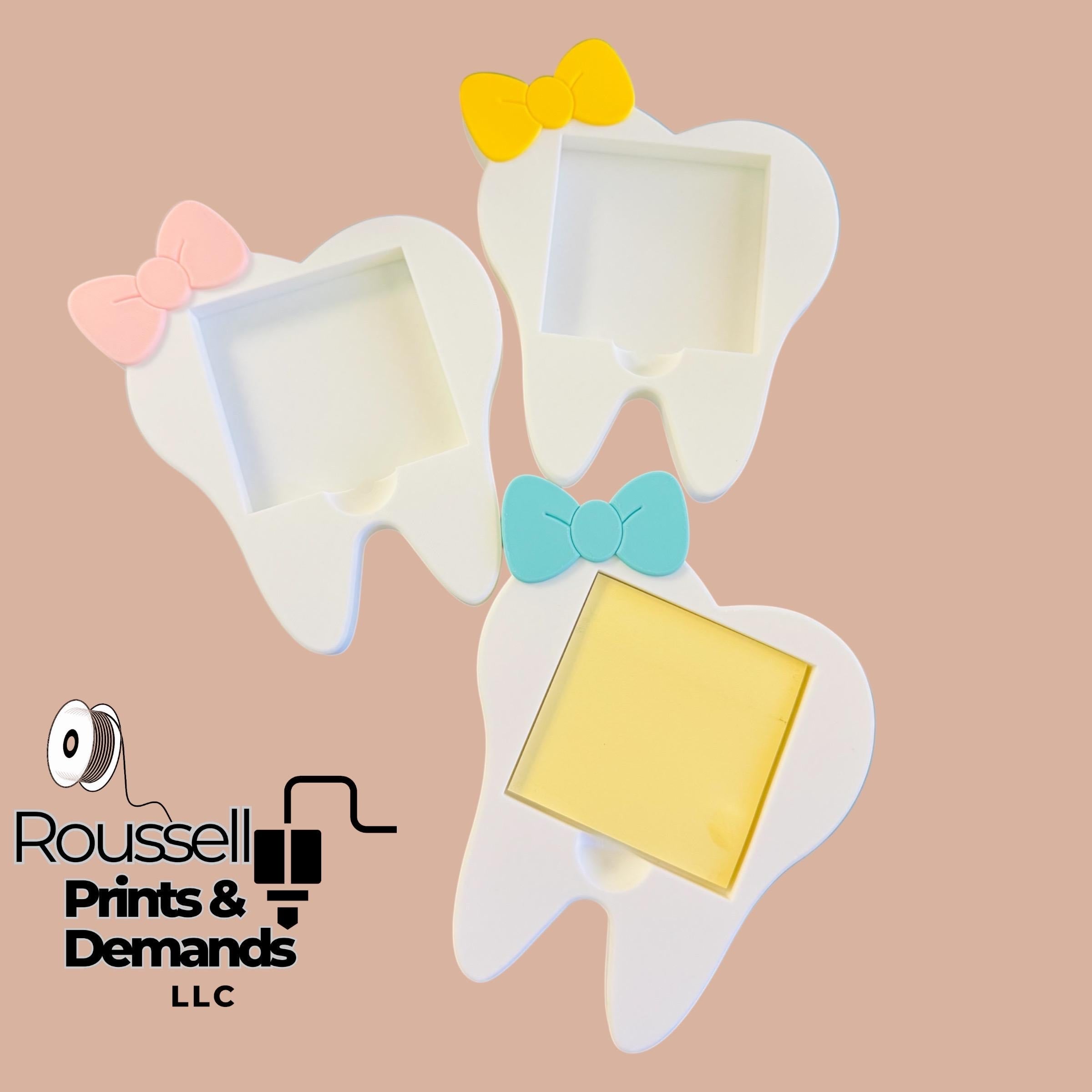 Pencil  Sticky Note Holder 3d printed no resin added