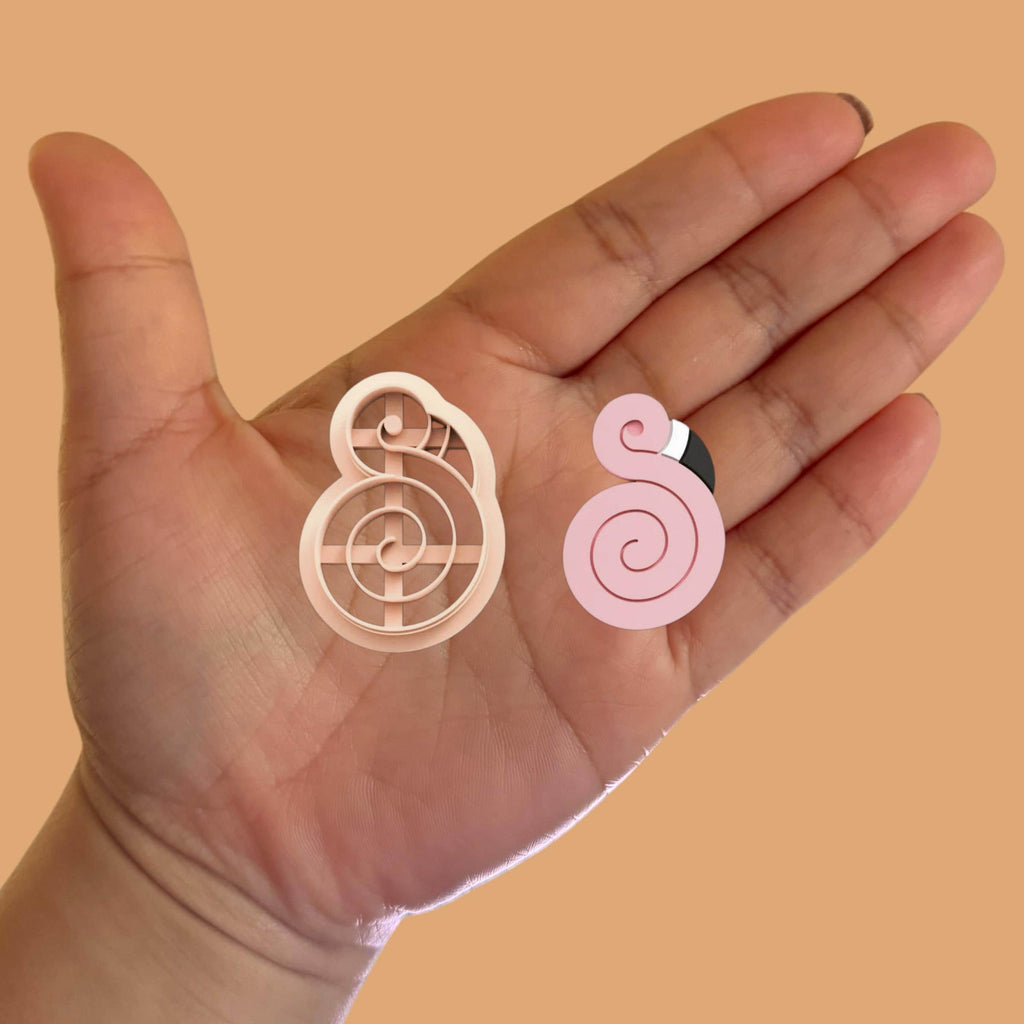 Twisted Flamingo Clay Cutter: Summer Polymer Clay Tool