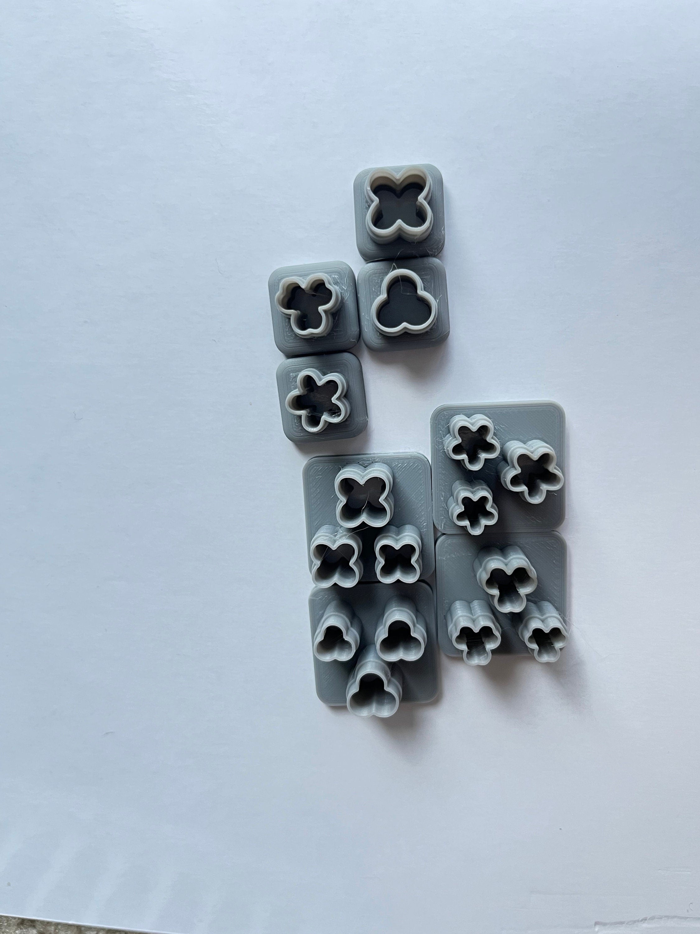 Mini Flowers Polymer Clay Cutter Set