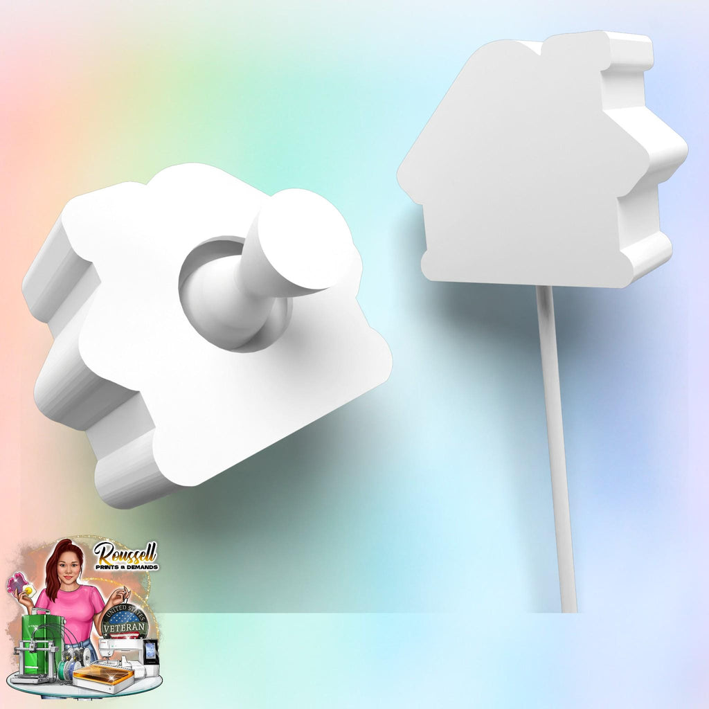 Christmas Theme Cake pop mold 3d printed