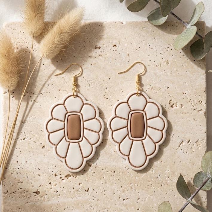 the oval petal  Polymer clay cutter