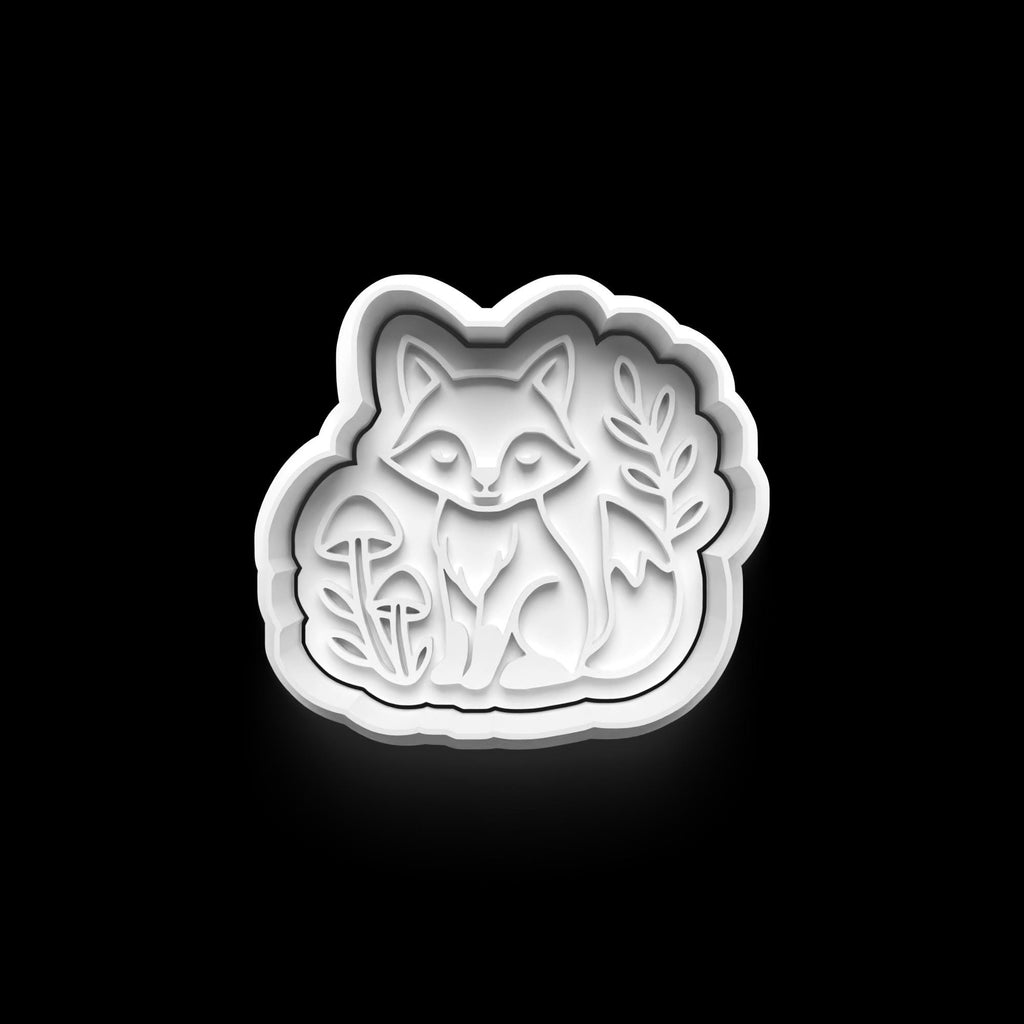 Forest Theme Cookie Cutter: 3D Printed Fondant & Clay Cutter