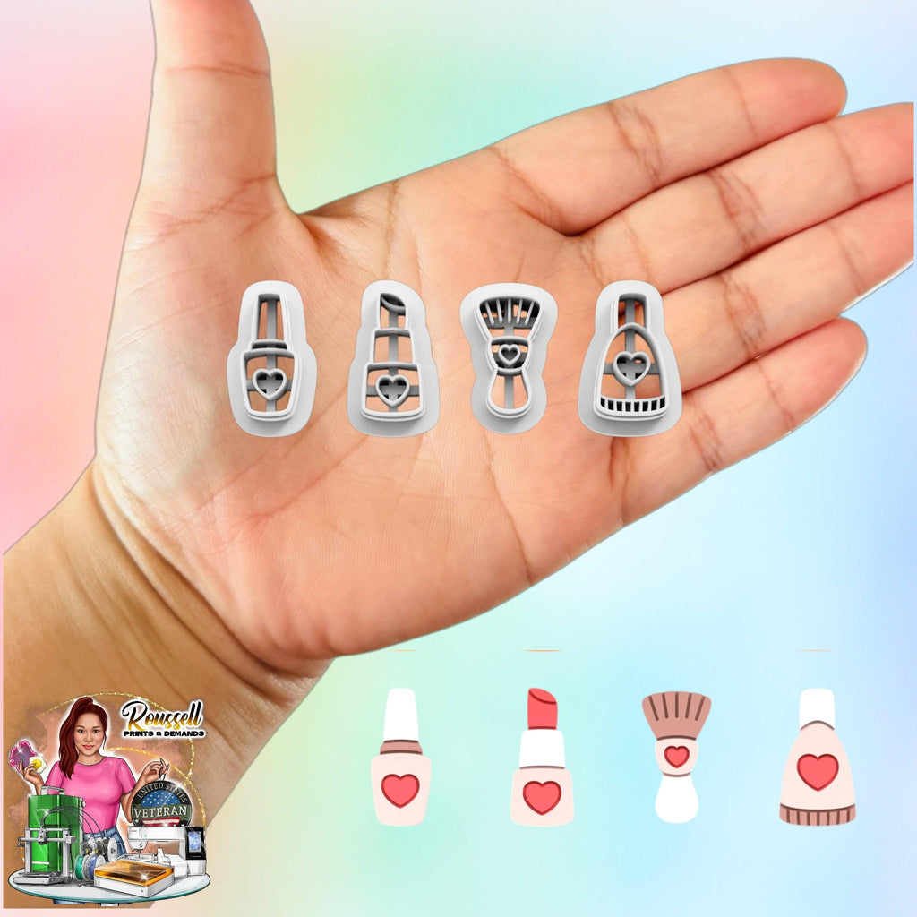 Cosmetic Pack valentine clay cutter