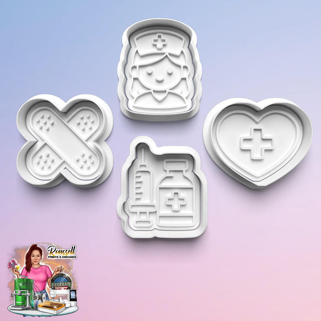 Nurse theme Cutter Cookie cutter