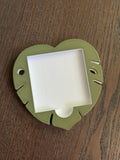 BOHO Leaf Sticky Note Holder 3d printed no resin added