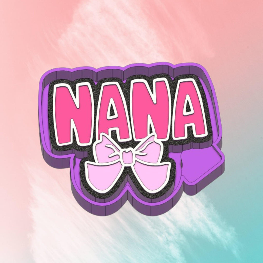 NANA with bow Freshie Silicon Mold / Molder