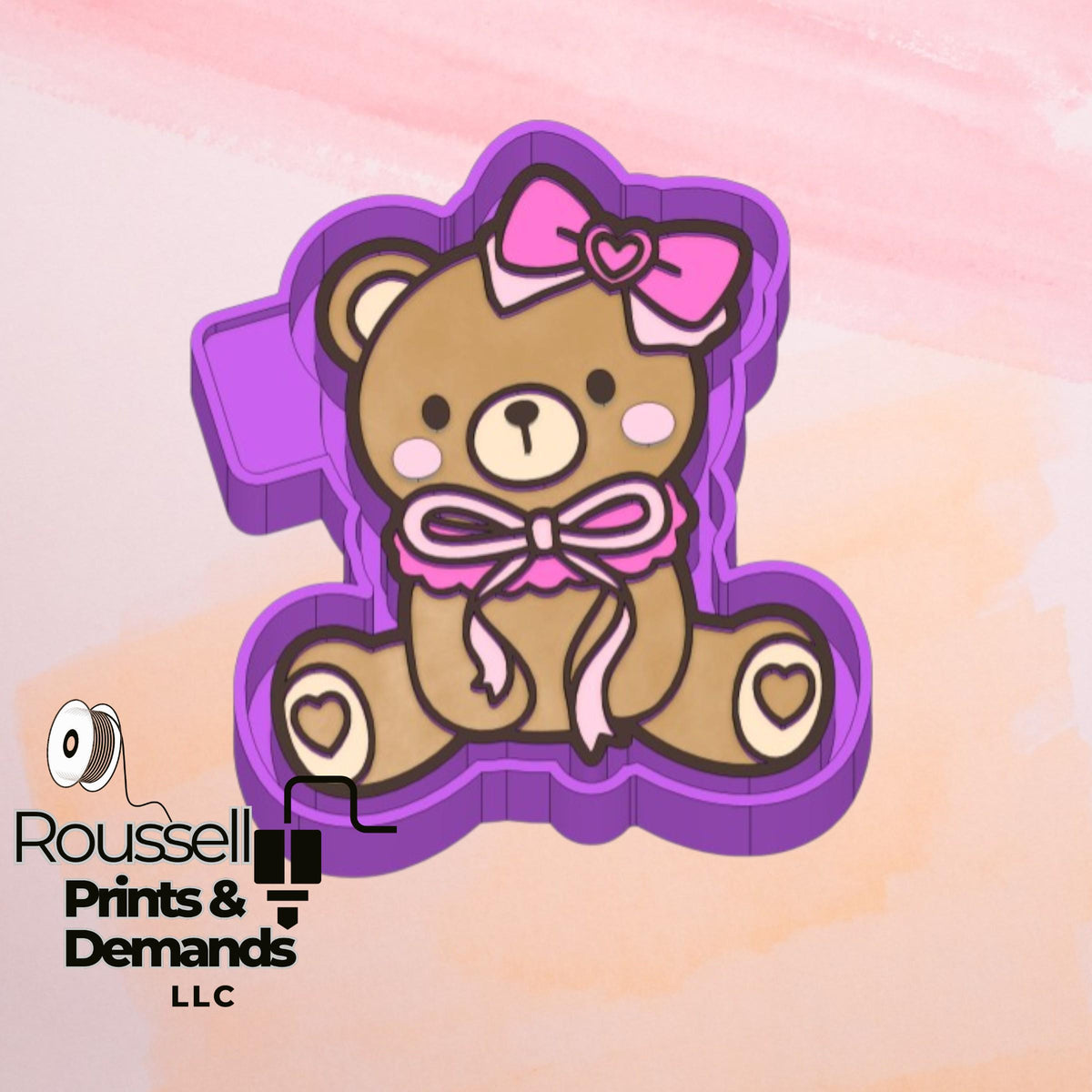 Coquette Bear Freshie Mold / Molder