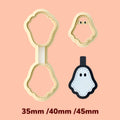 Ghost  Keychain clay cutter