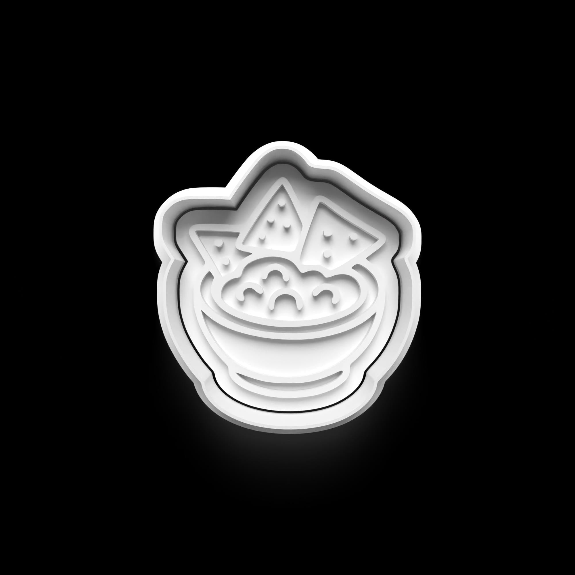 Mexican Food Theme: 3D Printed Fondant, Clay Cutter Cookie cutter