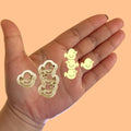 trio chicken and stud Polymer Clay cutter