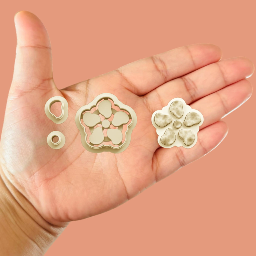Sea Star with Precious Stone Clay Cutters Polymer Clay cutter