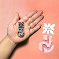 Spring Flower Vase E Clay Cutter, Floral Earring,