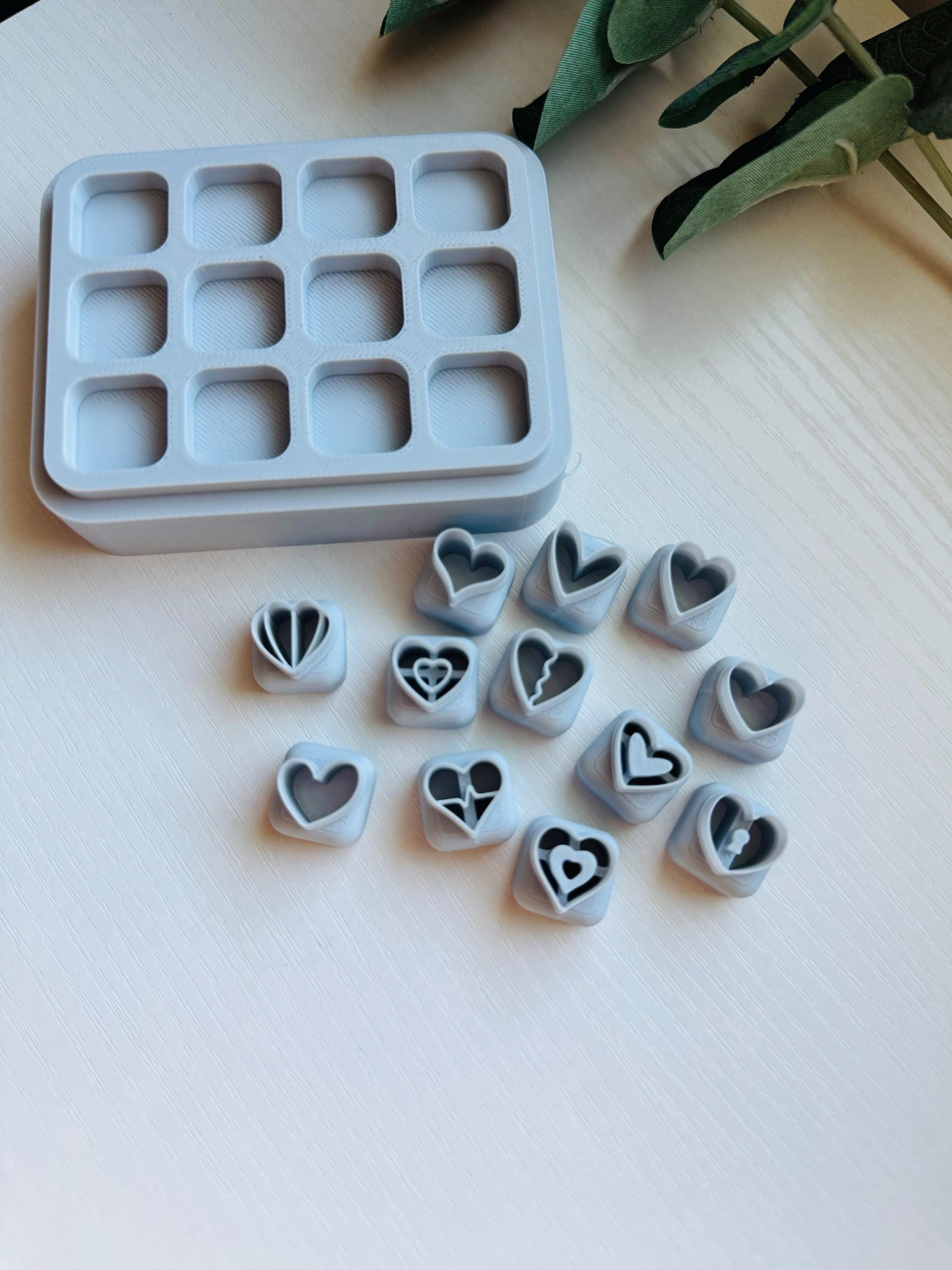 Valentine's day C Mini Cutter set