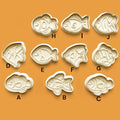 3D Printed Fish Cookie Cutter: Fondant & Clay Cutter