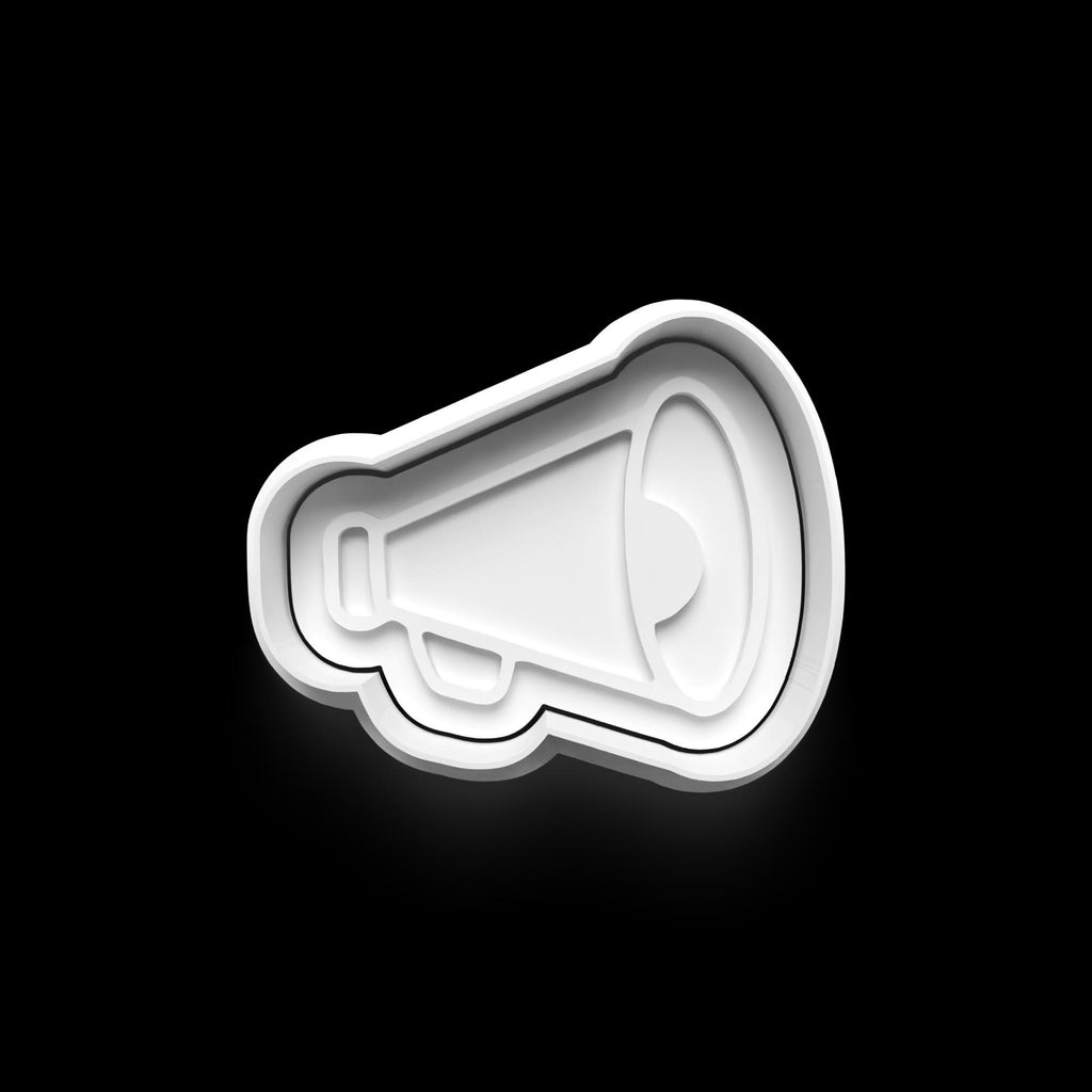 Cheerleader Cookie Cutter: 3D Printed Fondant Cutter