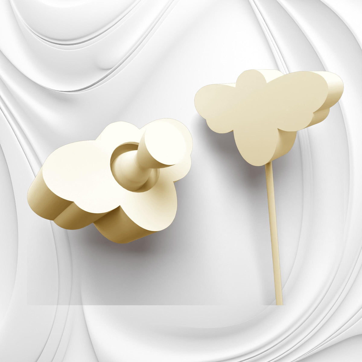 Bee theme Cake pop mold 3d printed