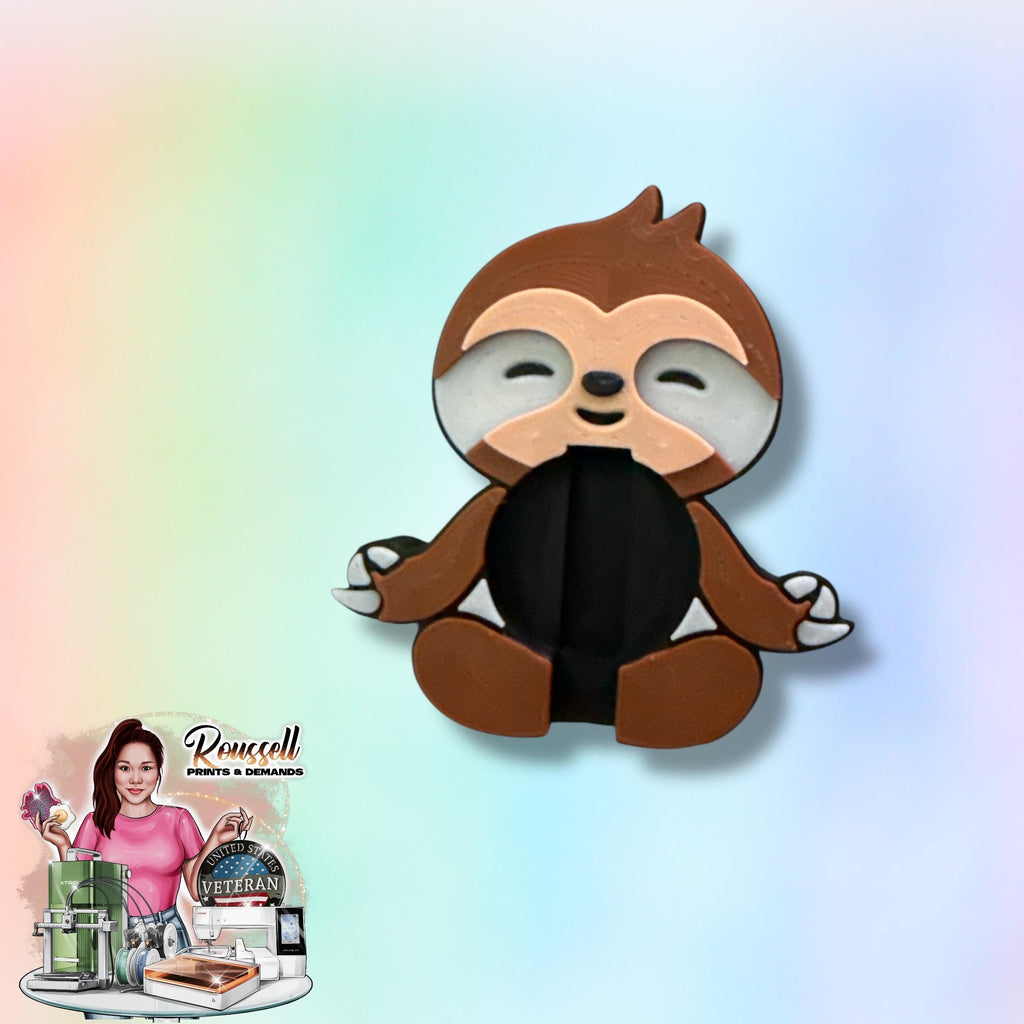 Sloth Badge reel holder.