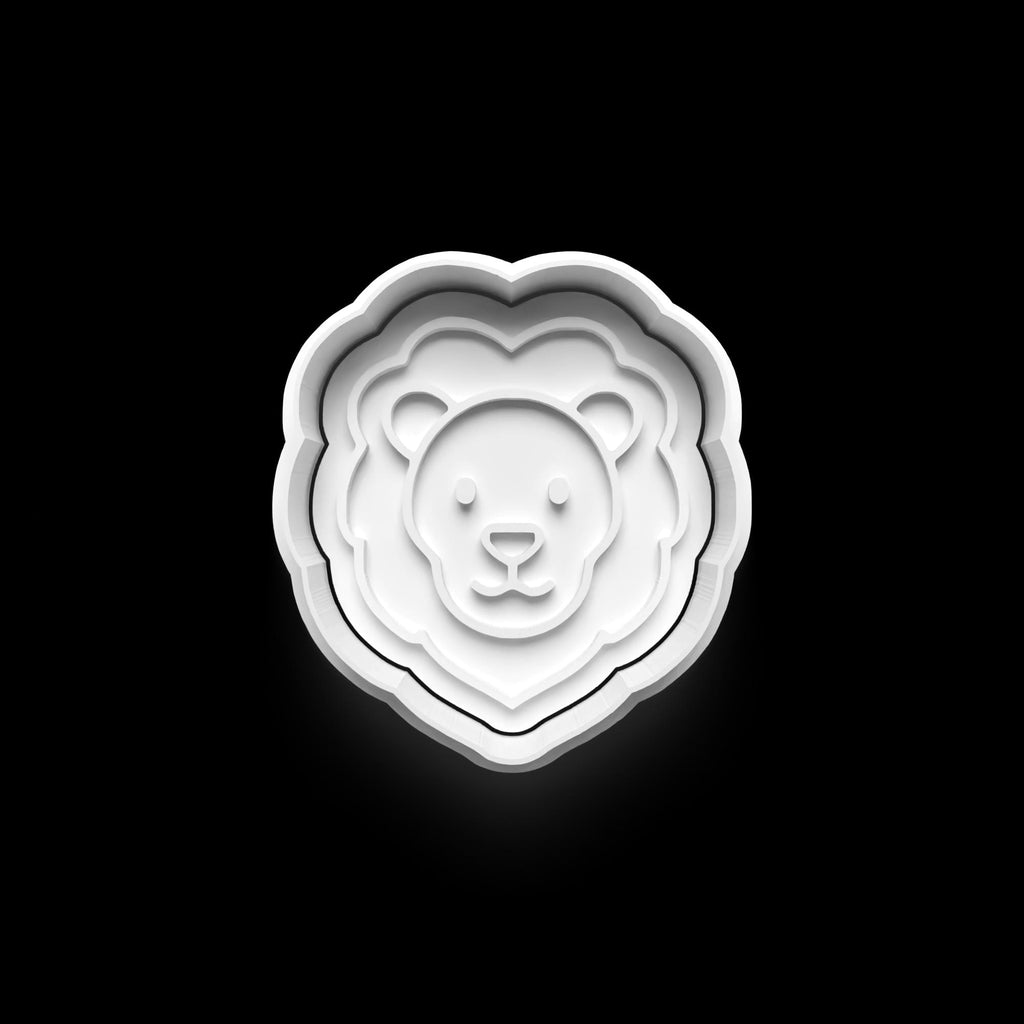 Safari Theme Cookie Cutter Set: Lion, Jeep, Binoculars, Hat (3D Printed)