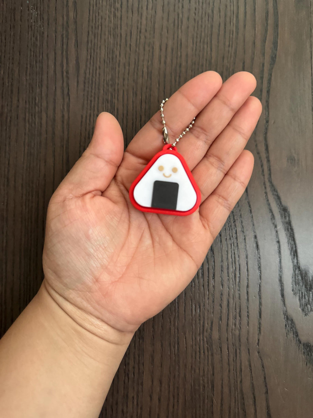 Sushi Theme Clicker Keychain: Onigiri, Tempura