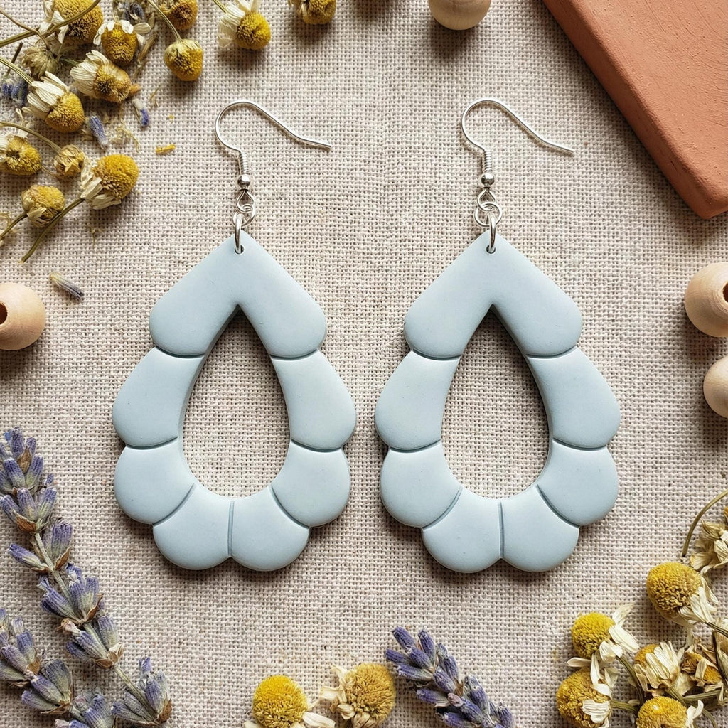 Petal Cascade Polymer clay Cutter 3D printed
