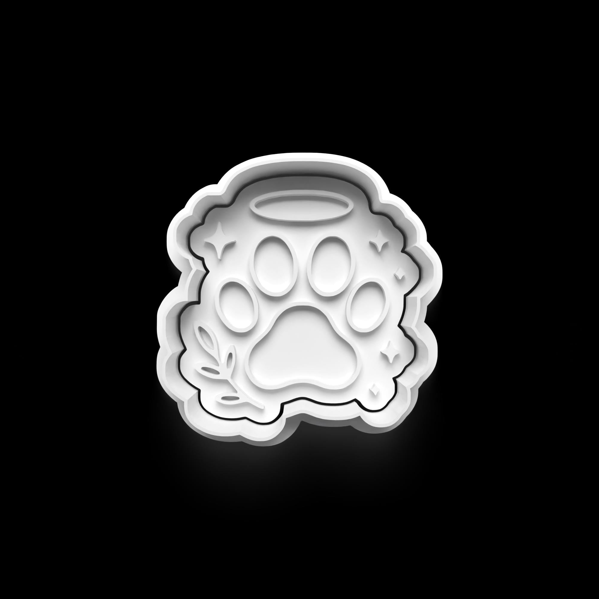 3D Printed Dog Cookie Cutter: Fondant & Clay Cutter