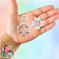 Ribbon Frame with Heart Clay Cutters