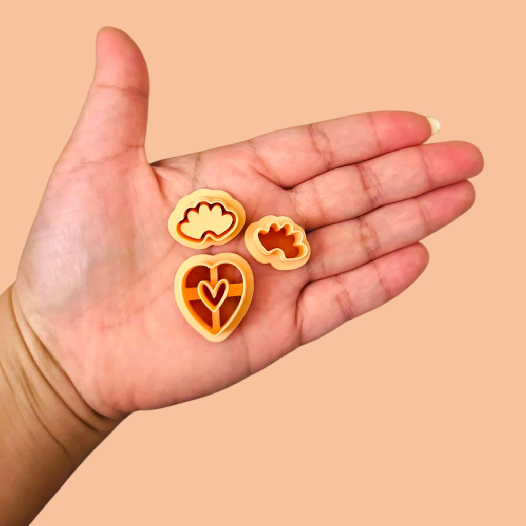Valentine Combo 14 Polymer Clay Cutters