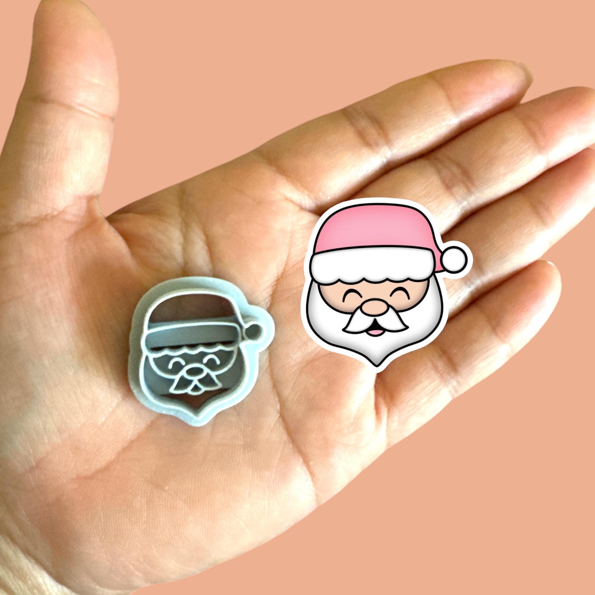 Santa    Clay cutter | Polymer clay