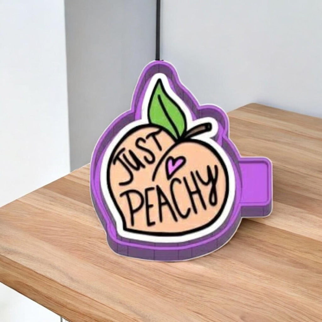 Just Peachy Freshie Mold/ 3d molder