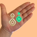 Clover Earring Combo D Polymer clay cutter