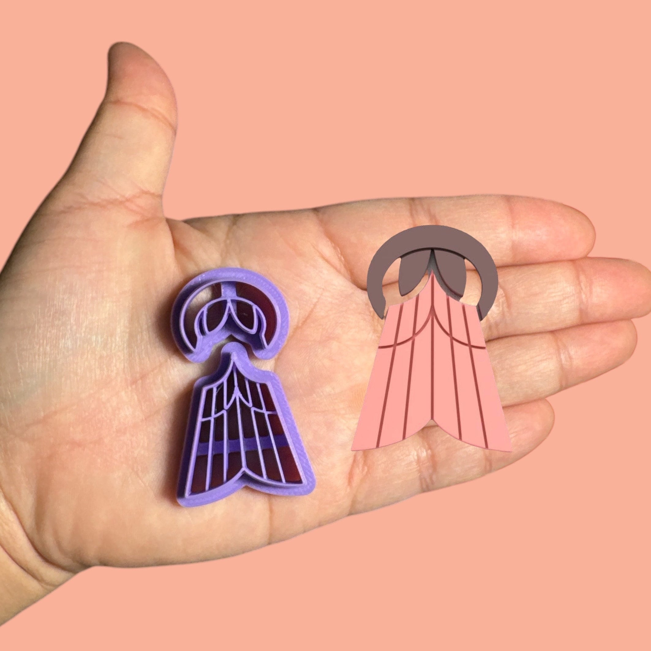 Macrame Earring Clay Cutter: 3D Printed Polymer Clay Tool