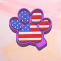 US Flag Paw Freshie Silicon Mold / Molder