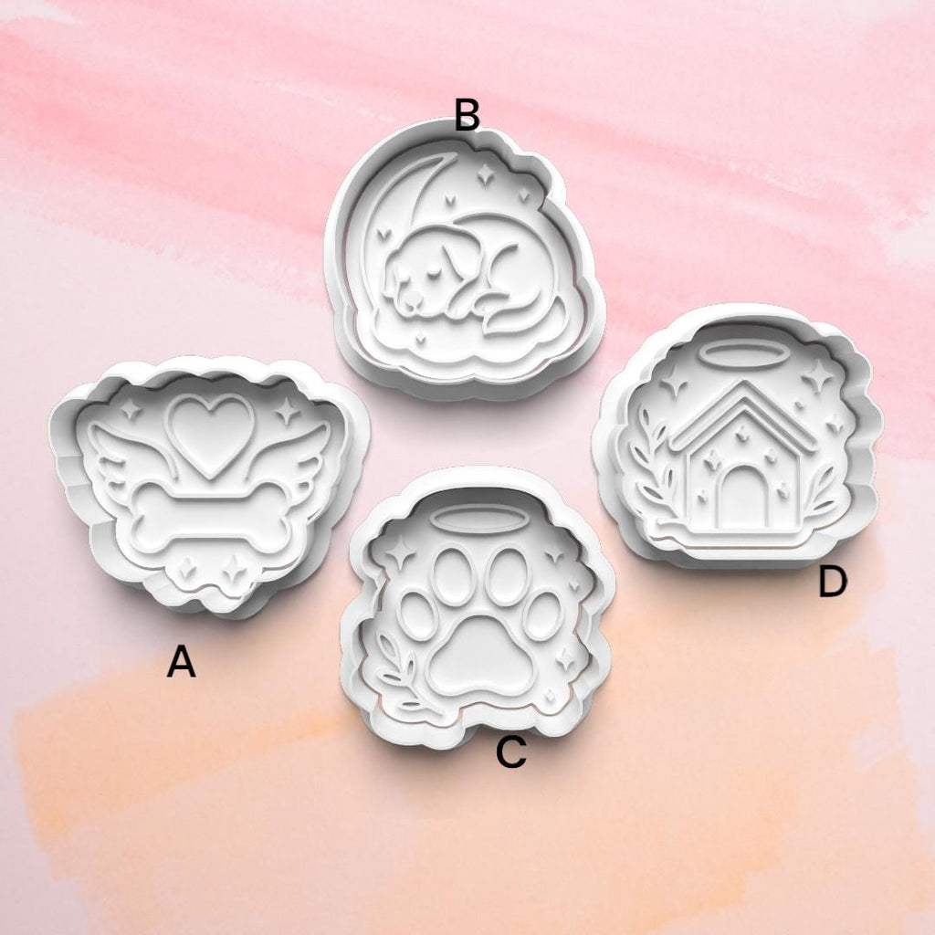 3D Printed Dog Cookie Cutter: Fondant & Clay Cutter