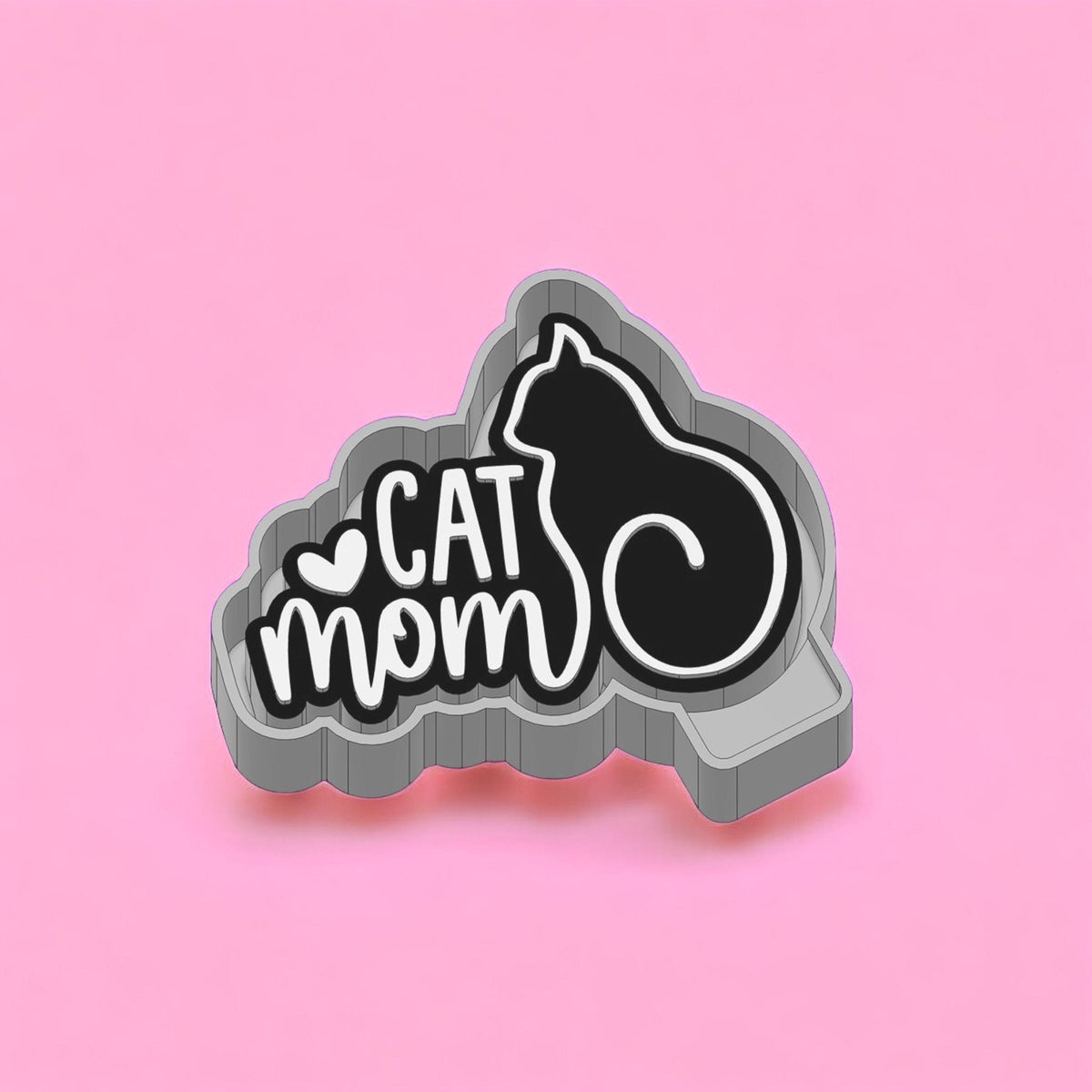 Mom Cat  Freshie Silicon Mold / Molder