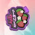 Hello Summer Strawberry Freshie Silicon Mold / Molder