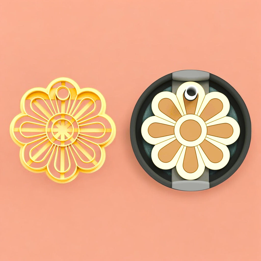 Flower Stanley Topper: 3D Printed Polymer Clay Cutter