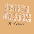 Birth Flower Stamp: PLA Clay, Fondant & Cookie Cutter (1.6 inch)