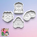 Police theme Cutter Cookie cutter