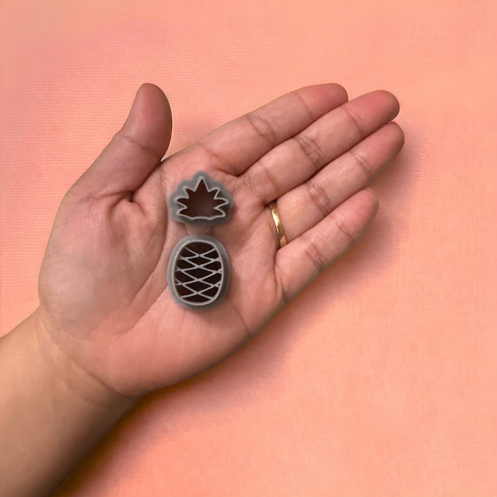 Pineapple 2 Polymer Clay Cutter