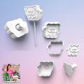 Farm Animal Theme Cake pop mold 3d printed