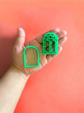 Gothic Cathedral Clay Cutter: Polymer Clay Frame