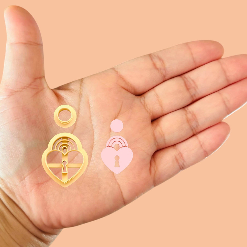 Heart Earring Combo C Valentines Cutter