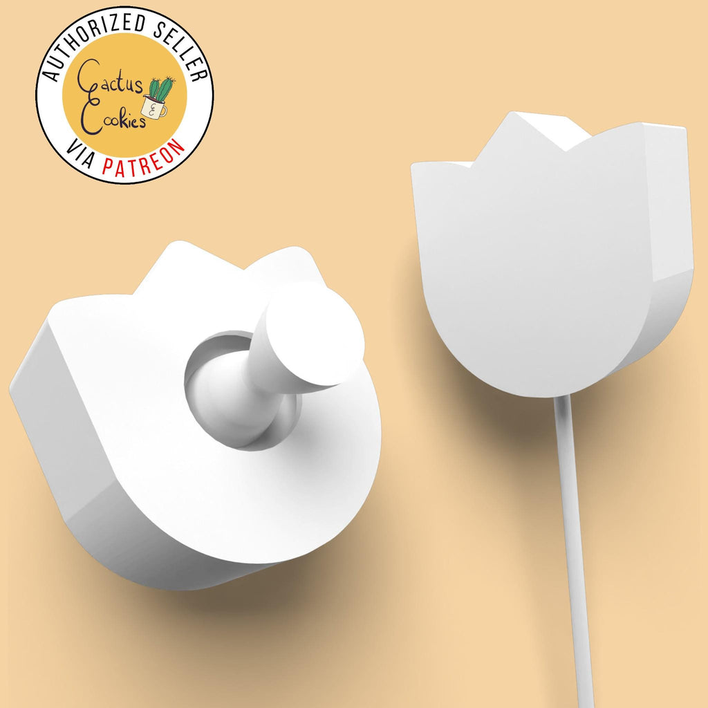 flower Cake pop mold 3d printed