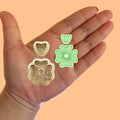 Clover Earring Combo B Polymer clay cutter