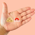 Valentines Rainbow with heart cloud Polymerclay cutter
