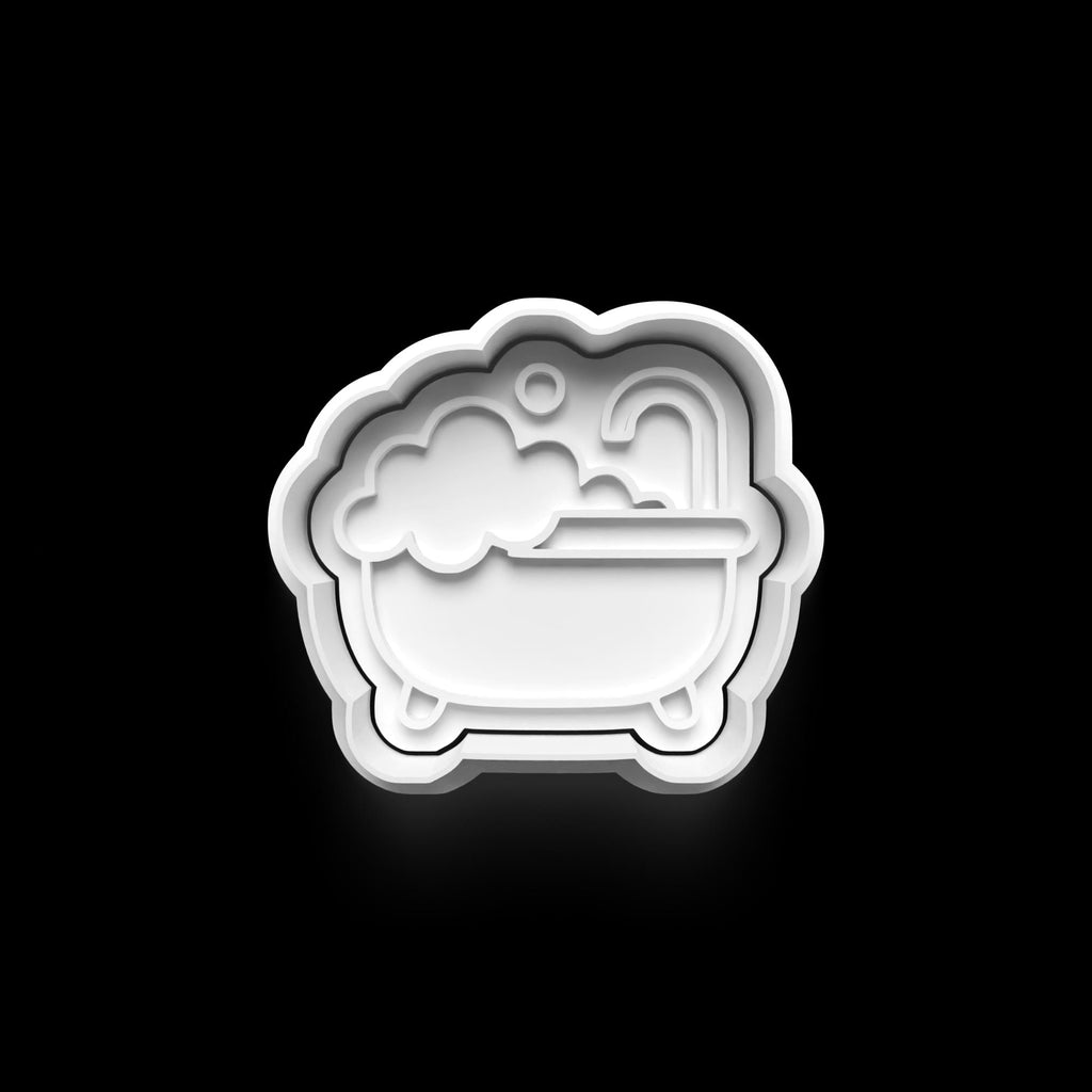 BATH Theme: 3D Printed Fondant, Clay Cutter, Cookie cutter