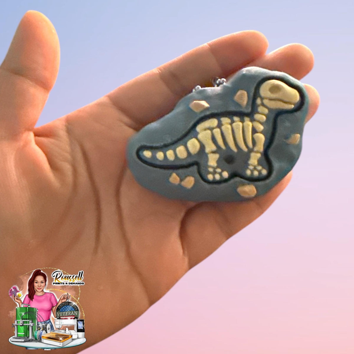 Dino Fidget Clicker | Clickers keychain