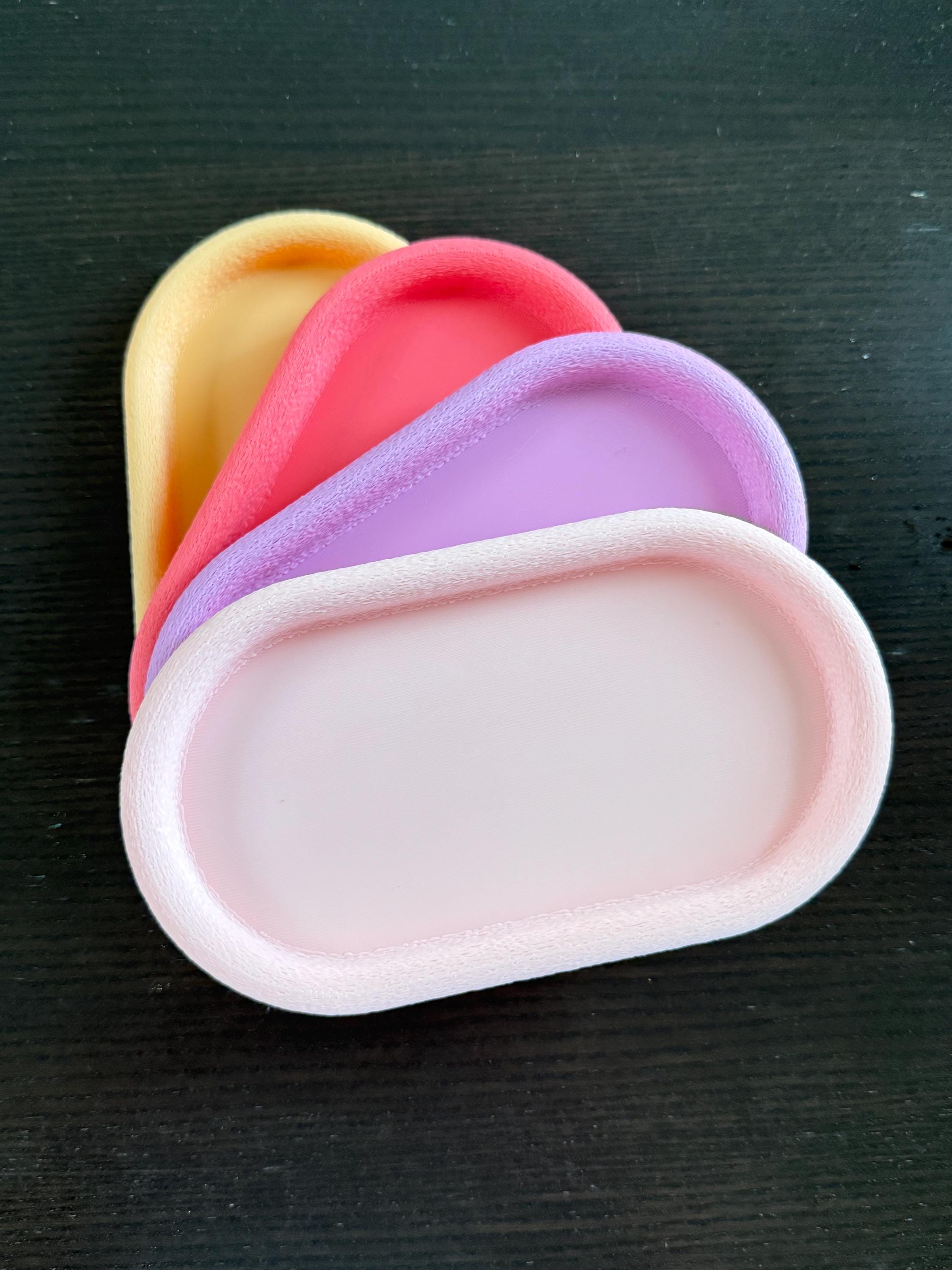 Oval trinket tray 3d printed PLA