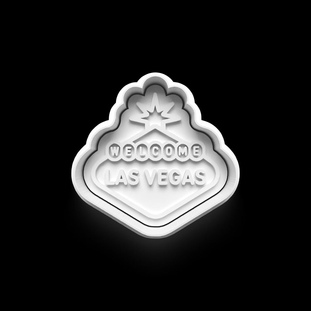 Las Vegas Cookie Cutter Set: Casino Theme, Fondant & Clay Cutter